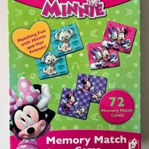 New Disney Junior 3+ Minnie Memory Match Kids Game